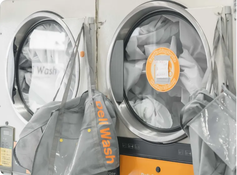 クリーニング作業のイメージ